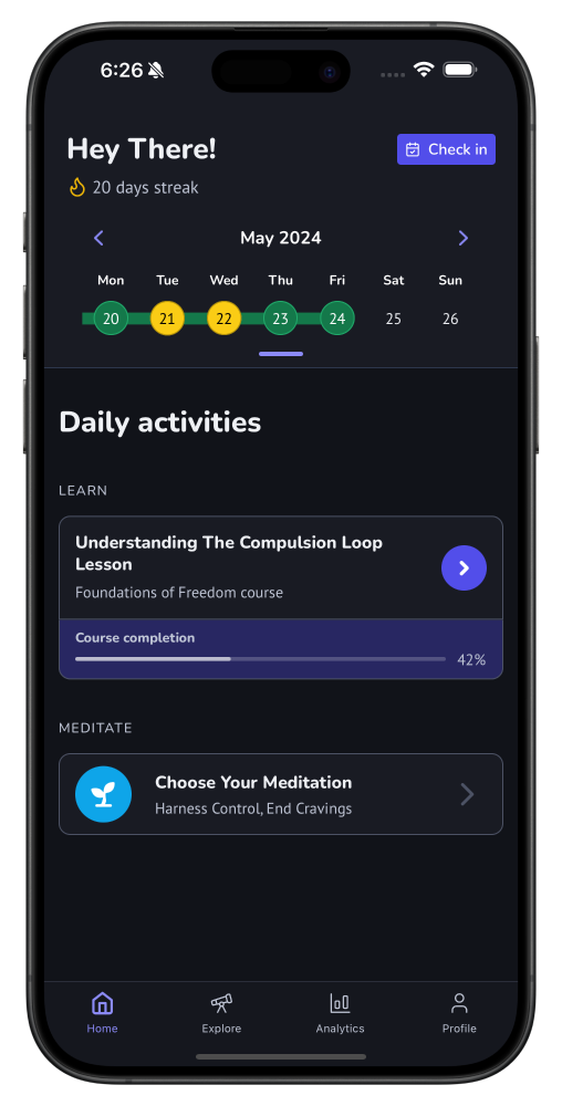 TrueAlly App Home